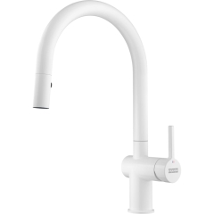 Bateria kuchenna Active J pull down spray Biały mat Biały mat