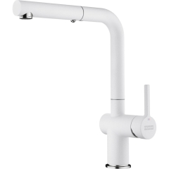 Bateria kuchenna Active L pull out spray Biały Polarny