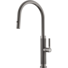 Bateria kuchenna Mythos Masterpiece pull-out spray Antracyt