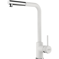 Bateria kuchenna Sirius L Side pull-out Chrom/Biały polarny