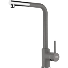 Bateria kuchenna Sirius L Side pull-out Chrom/Kamienny szary Chrom/Kamienny szary