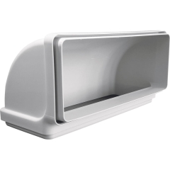 Kolanko pionowe prostokątne  do okapów: FMY 839 HI, FMA 839 HI