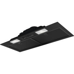 Okap do wbudowania w szafkę Box FBI 705 BK Czarny