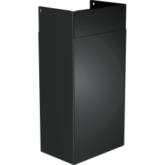 Osłona kominowa Mythos do okapów: FMA, FMY 607/907, FNO  Czarna