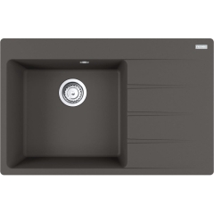 Zlewozmywak wbudowywany Fragranit + Centro CNG 611-78 TL RHD Łupkowy Szary