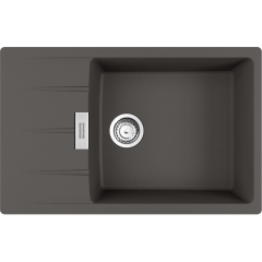 Zlewozmywak wbudowywany Fragranit + Centro CNG 611-78 XL Łupkowy Szary
