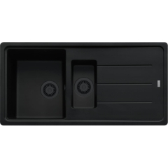 Zlewozmywak wbudowywany Fragranit+ Basis BFG 651-97 Czarny mat