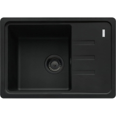Zlewozmywak wbudowywany Fragranit+ Bliss BSG 611-62 Czarny mat
