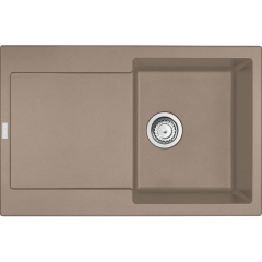 Zlewozmywak wbudowywany Fragranit+ Maris MRG 611-78 Cappuccino