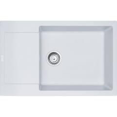Zlewozmywak wbudowywany Fragranit+ Maris MRG 611-78 XL Biały Polarny
