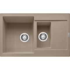 Zlewozmywak wbudowywany Fragranit+ Maris MRG 651-78 Cappuccino