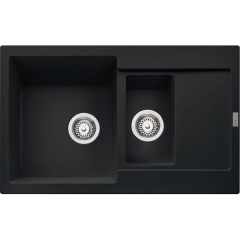 Zlewozmywak wbudowywany Fragranit+ Maris MRG 651-78 Czarny mat