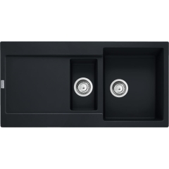 Zlewozmywak wbudowywany Fragranit+ Maris MRG 651-97 Czarny mat