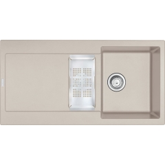 Zlewozmywak wbudowywany Fragranit+ Maris MRG 651-97 Orzechowy