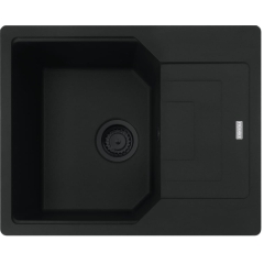 Zlewozmywak wbudowywany Fragranit+ Urban UBG 611-62 Czarny mat