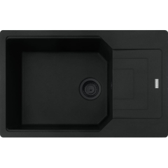 Zlewozmywak wbudowywany Fragranit+ Urban UBG 611-78 XLCzarny mat