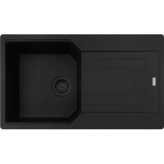 Zlewozmywak wbudowywany Fragranit+ Urban UBG 611-86 Czarny mat