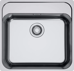 Zlewozmywak wbudowywany stalowy Smart SRX 210-50 TL Stal szlachetna