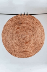 Ręcznie Tkany Dywan Micka z Hiacyntu Wodnego, Okrągły