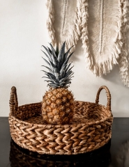 Taca Bali L z Hiacyntu Wodnego - Naturalne Wnętrza, 35cm