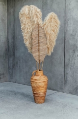 Wazon Charlie Ręcznie Robiony z Terrakoty, Bali - 63x35cm, 12kg