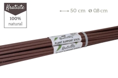 Podpórka biodegradowalna - śr. 0,8 cm, wys. 50 cm