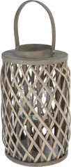 Lampion Wierzba szary - 25 cm