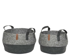 Kosze filcowe Master - śr. 26-30 cm