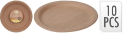 Talerz papierowy 17cm 10 szt.