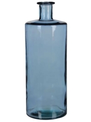 Butelka dekoracyjna GUAN 40 cm niebieska