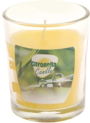 Świeca w szkle CITRONELLA