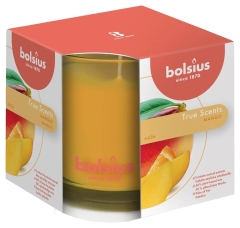 Świeca w szkle zapachowa mango 95/95mm