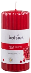 Bolsius Świeca pieńkowa zapachowa 120x58 mm True Scents Granat