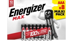 Energizer Baterie alkaliczne MAX AAA 8 szt.