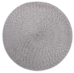 Podkładka MIRGO srebrna śr. 38 cm