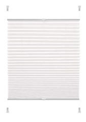 Roleta plisowana THERMO biała 42,5 cm x 150 cm