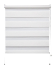 Mini roleta ZEBRA SILK Dzieńoc jasnobeżowa 38 cm x 140 cm
