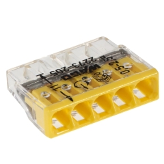 Wago Złączka 5x2,5mm żółta 30szt.