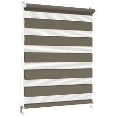 Mini roleta CLASSIC Dzieńoc szara 66 cm x 140 cm