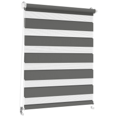 Mini roleta CLASSIC Dzieńoc stal 66 cm x 140 cm