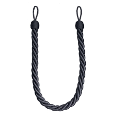 Obejma do zasłon czarna 84 cm