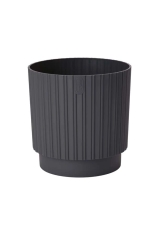 Osłonka Mika Cyli recycled antracyt - 18 cm