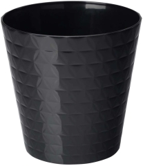 Osłonka Diament Petit czarna - śr. 17 cm