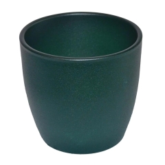 Ceramik Donica Emi zielona - śr. 11 cm