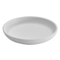 Ceramik Podstawka biała struktura 17cm