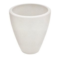 Osłonka Orchidea biała stone - śr. 11,2 cm