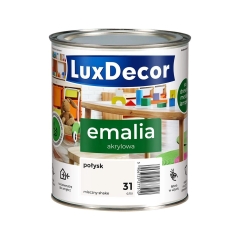 Emalia akrylowa LuxDecor mleczny shake połysk 0,75L