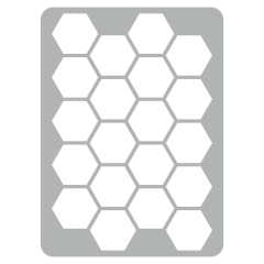 Szablon dekoracyjny XXL 605 WILD HONEY 60 x 44