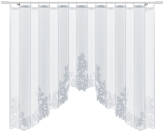 Firana żakardowa biała 249900/160 160 cm x 300 cm
