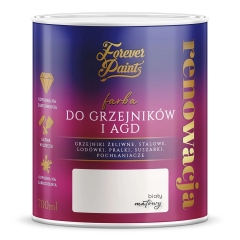 Hirsch Farba Forever Paints do grzejników i AGD biała 0,7L